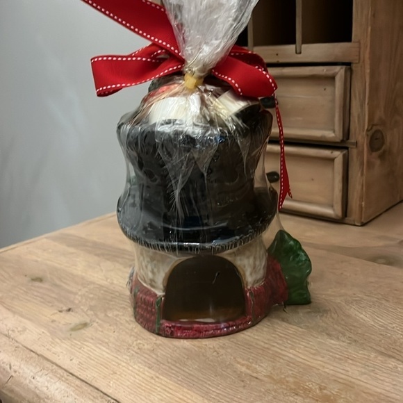 Yankee Candle Snowman Wax Tart Warmer Burner NWT 2012 Balsam Cedar Holiday Gift - Picture 4 of 5